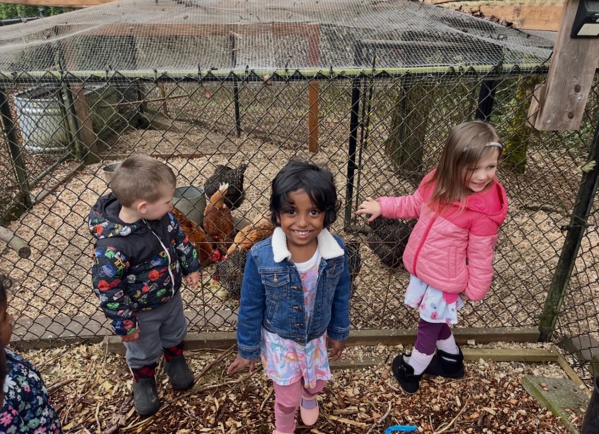 Farm friends at First Choice Daycare