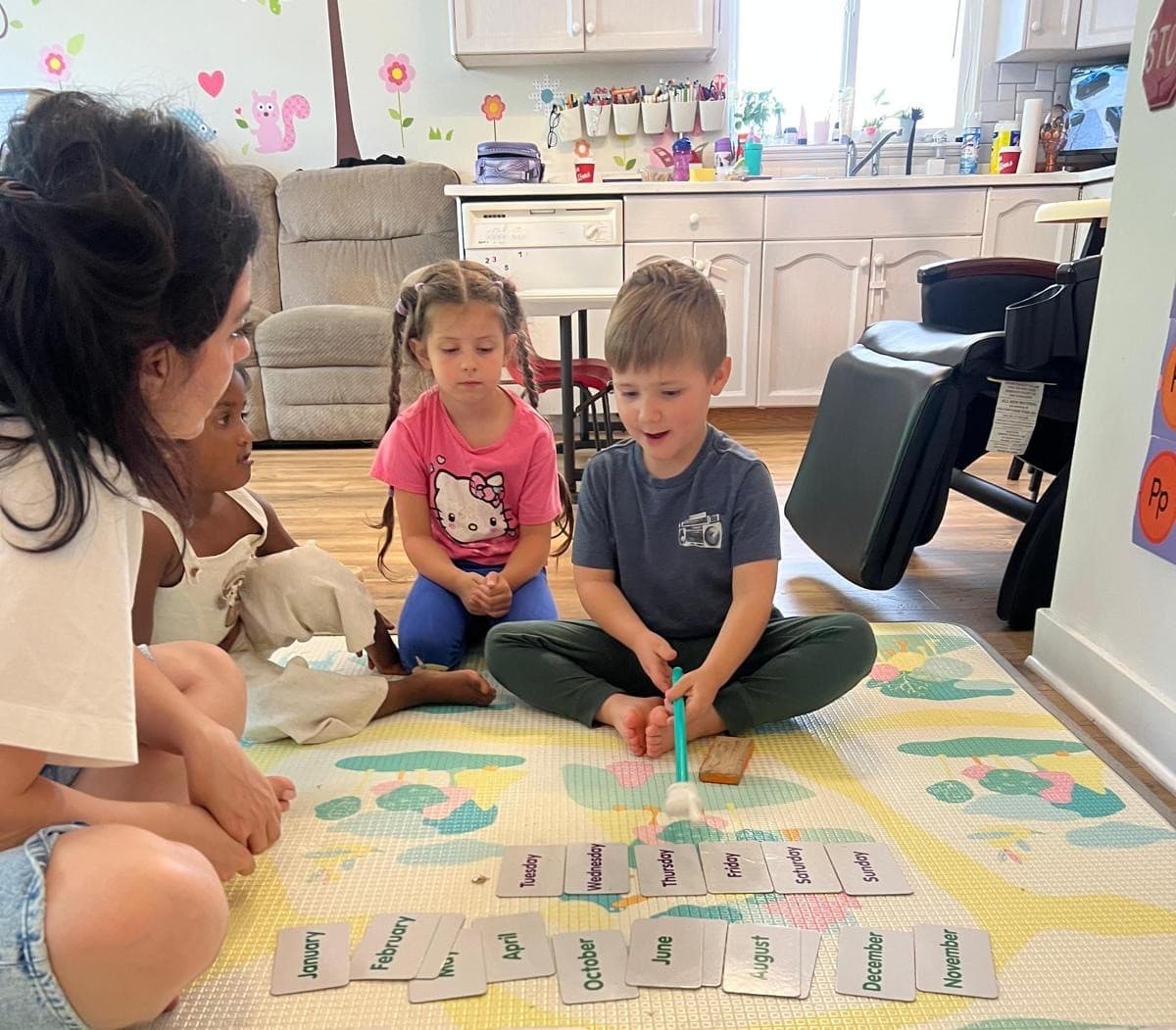 Morning at First Choice Daycare