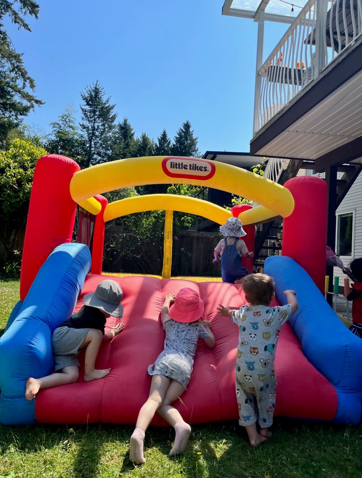 Children enjoying their day at First Choice Daycare